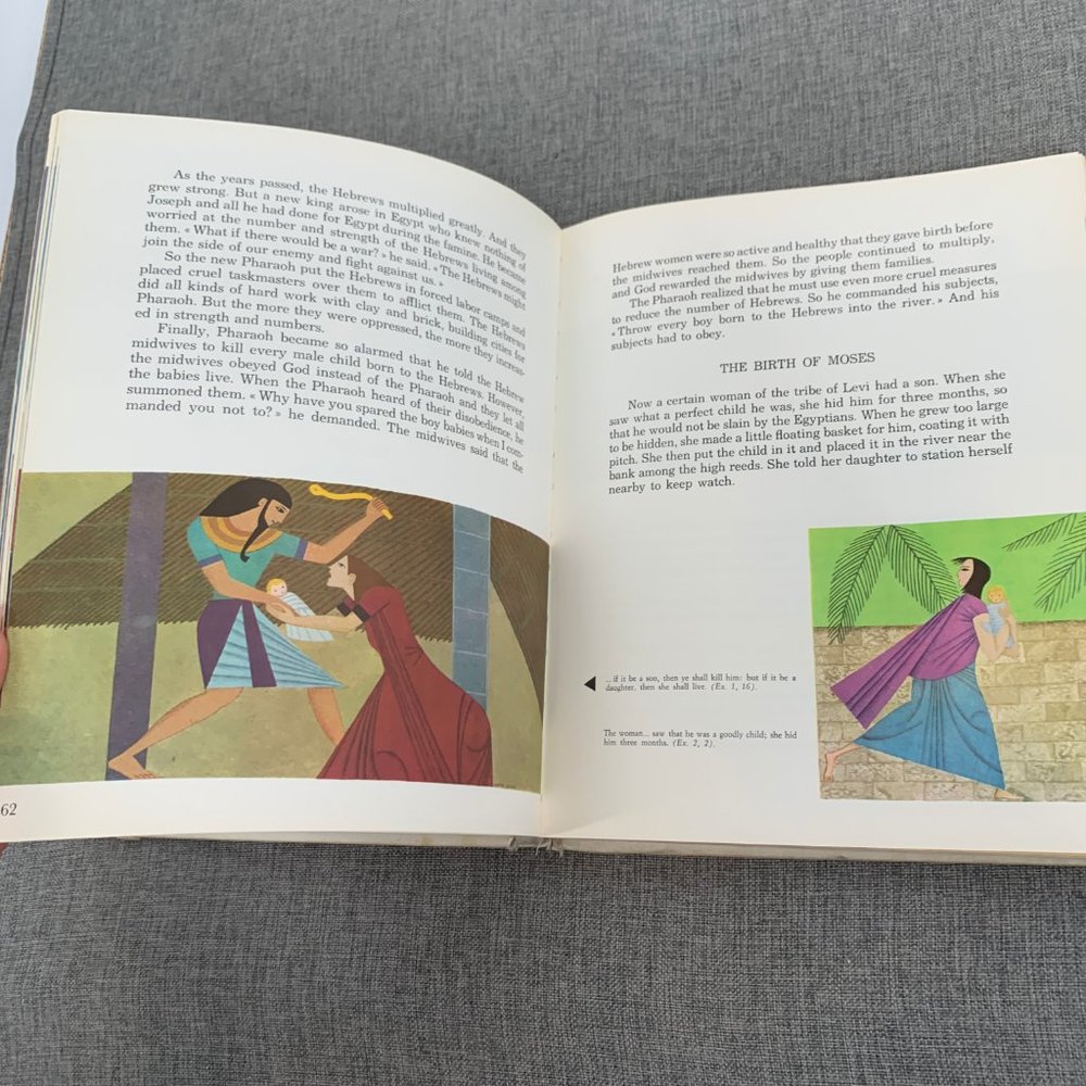 Vintage 1968 Bible Stories Spadea Press Inc - Picture 14 of 16